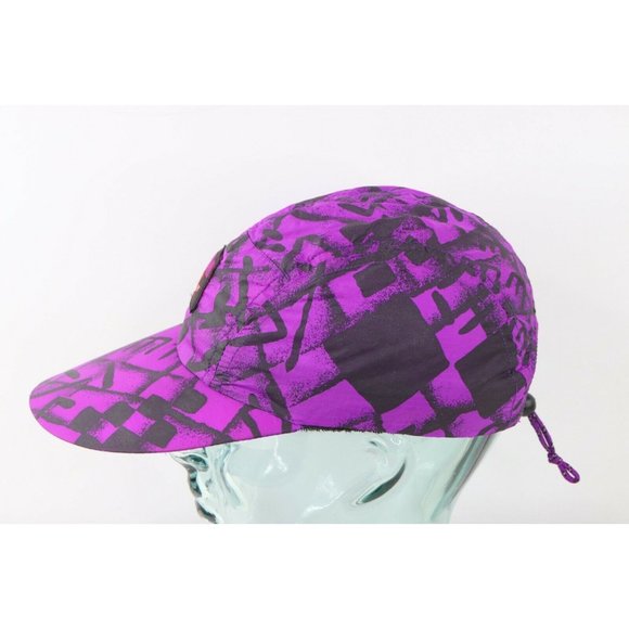 Vintage 90s InSport Spell Out Abstract Long Bill Speed Pull Running Hat Cap USA main image 4